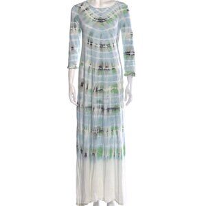 Raquel Allegra Jersey Drama Maxi Dress